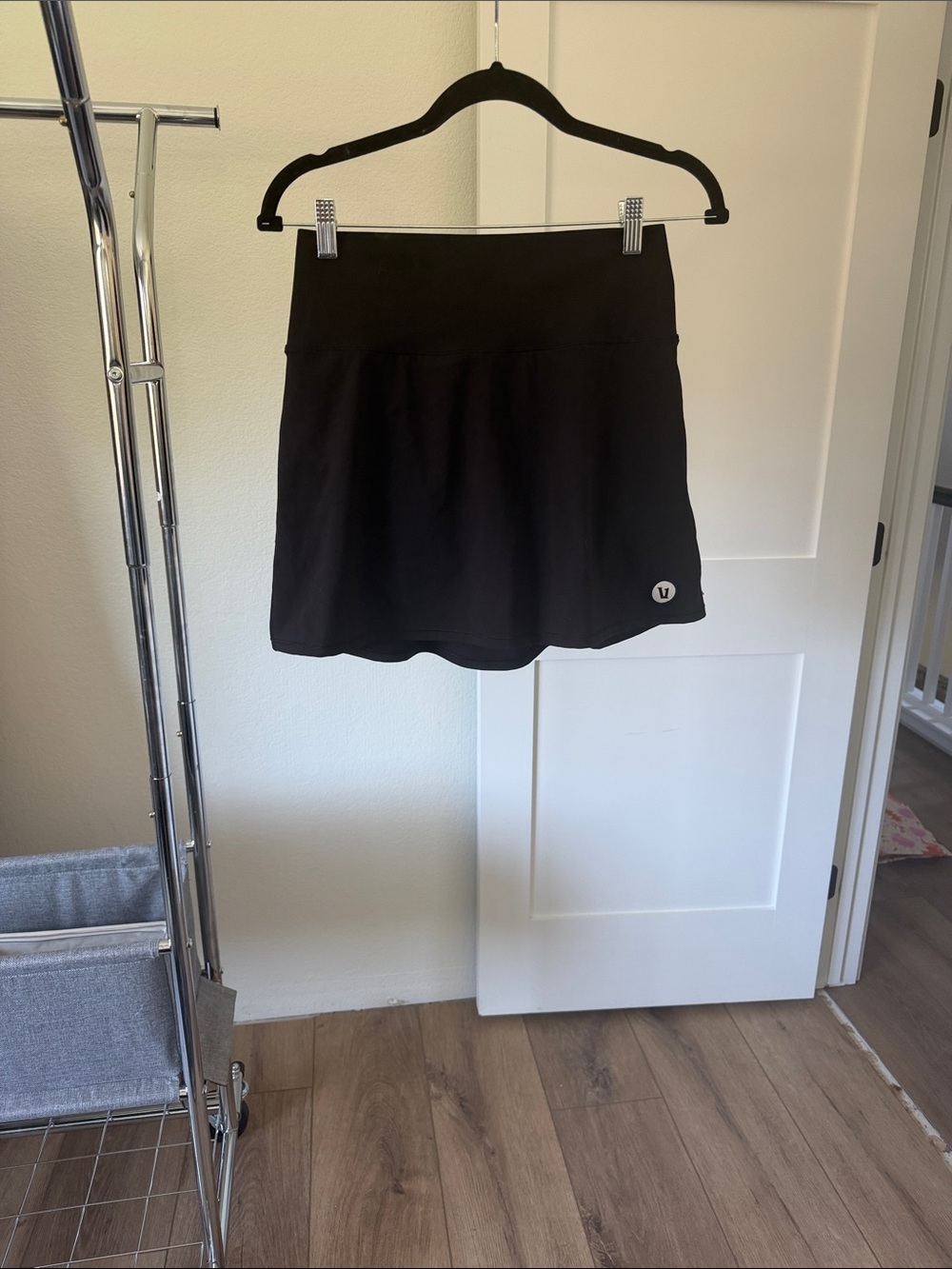 Vuori Black Athletic Skort
